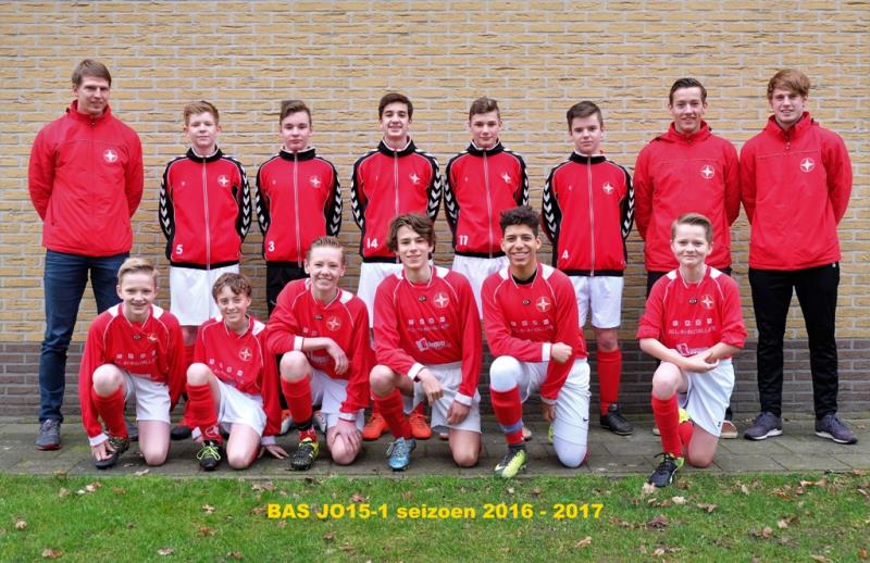 BAS JO15-1 seizoen 2016-2017