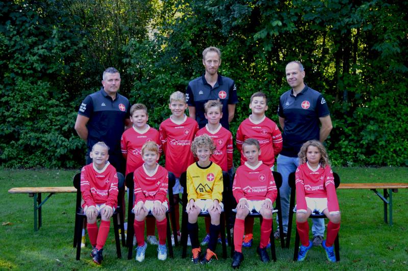 BAS JO10-2 Seizoen 2025 / 2026 (foto: BAS Voetbal - Ilse Lucassen)