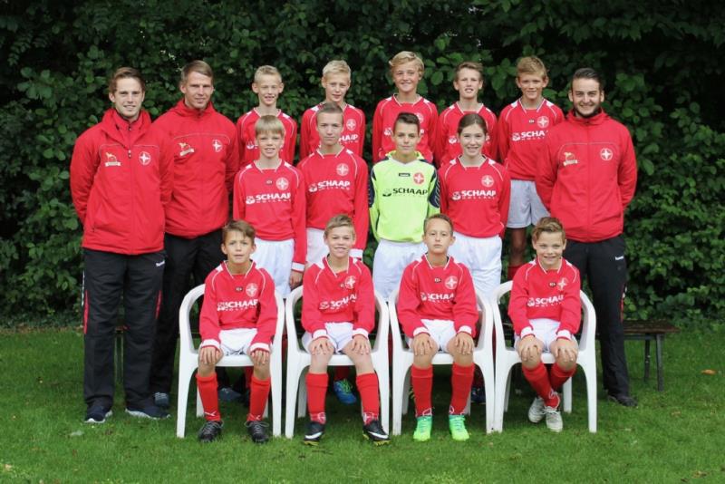BAS JO13-1 seizoen 2017/2018 (foto: Wouter Foppen)