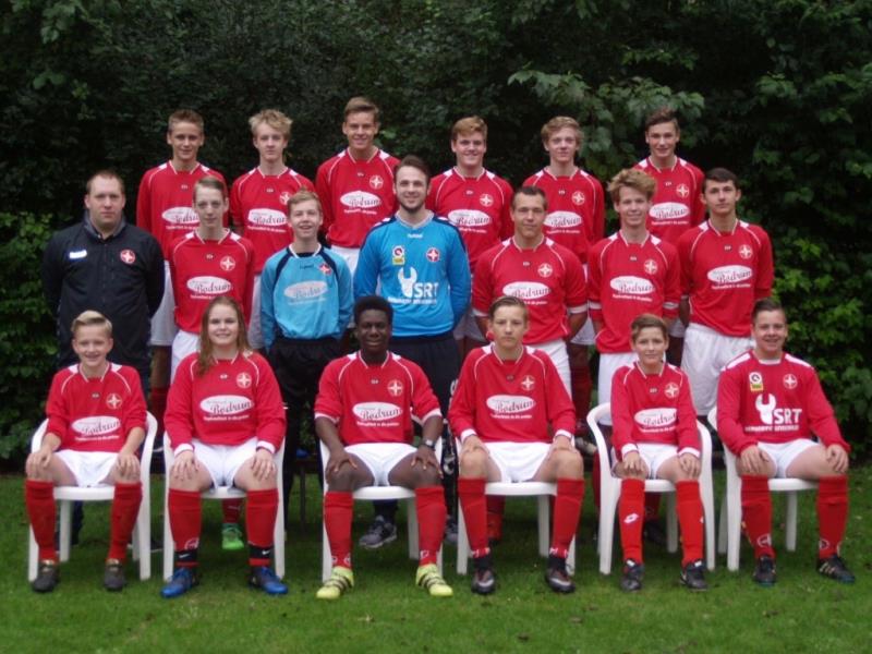 BAS JO17-2 seizoen 2017/2018 (foto: Wouter Foppen)