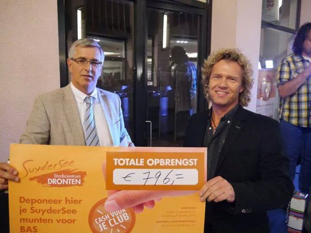 BAS Voetbal bijna 800 euro bij Suydersee-actie