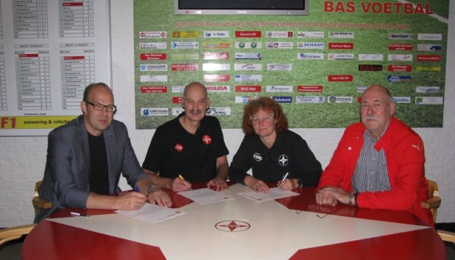 Contract voor verzorgers BAS Voetbal