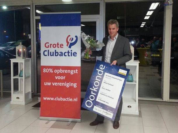 Allard Stuifzand clubheld van Flevoland