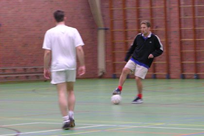 Indeling zaalvoetbal