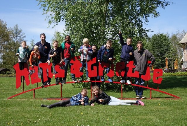 Jongste pupillen genieten bij Hans & Grietje