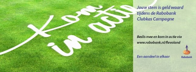Rabobank Clubkas Campagne: Stem op BAS Voetbal!