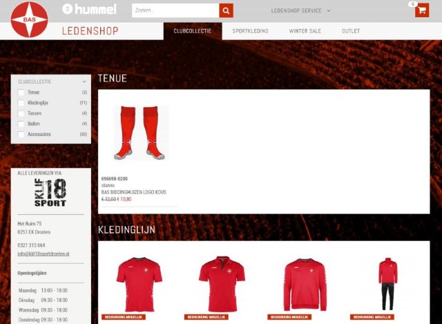 Tip voor Sinterklaas: koop in de BAS Webshop
