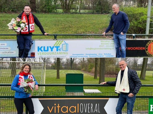 Nieuwe bordsponsors: Kuyt Verduurzaming en VitaalOveral