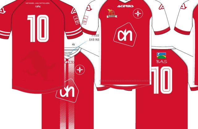 Oproep om te stemmen op nieuw shirt BAS Voetbal