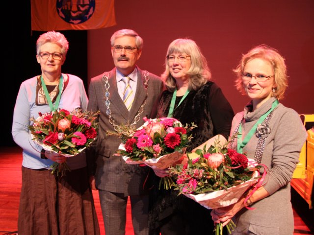 Erepenning voor Tineke Stuifzand
